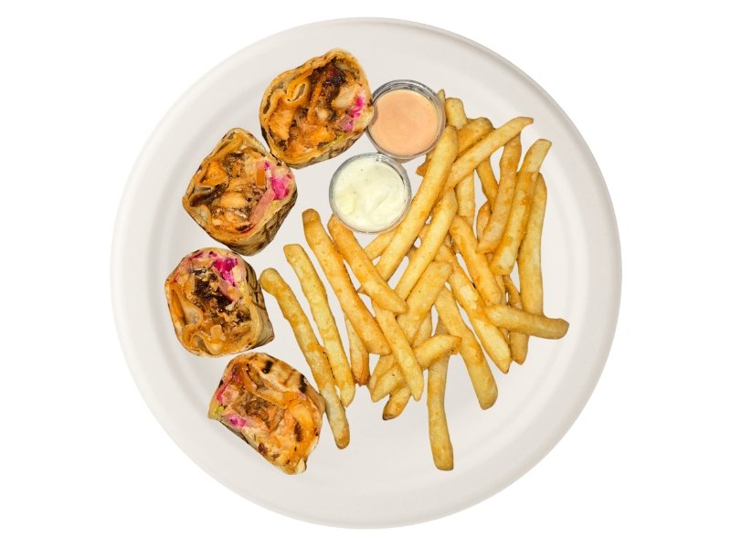 Chicken Crazy Shawarma Wrap